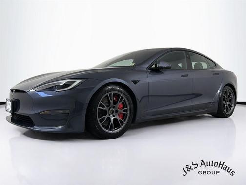 Gray 2022 Tesla Model S Base