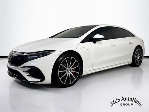 White 2022 Mercedes-Benz EQS 580 Base 4MATIC