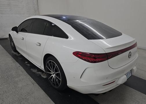 White 2022 Mercedes-Benz EQS 580 Base 4MATIC