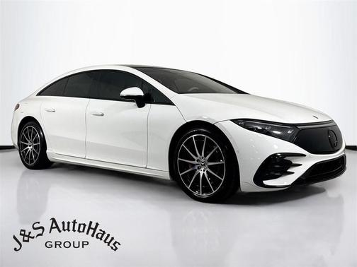 White 2022 Mercedes-Benz EQS 580 Base 4MATIC