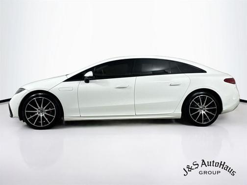 White 2022 Mercedes-Benz EQS 580 Base 4MATIC