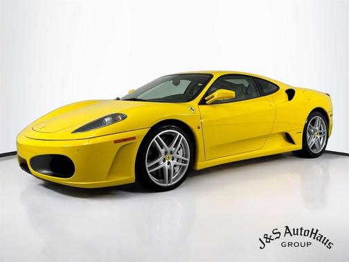 Yellow 2008 Ferrari F430 Berlinetta