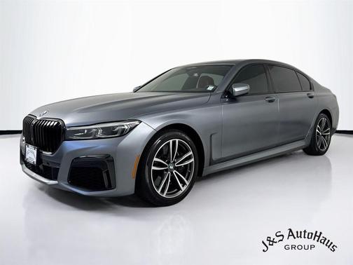 Frozen Bluestone Metallic 2022 BMW 750 i xDrive