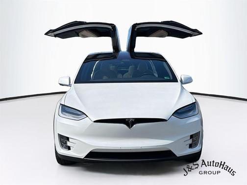 White 2020 Tesla Model X Long Range