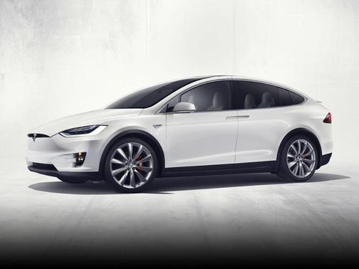 White 2020 Tesla Model X Long Range
