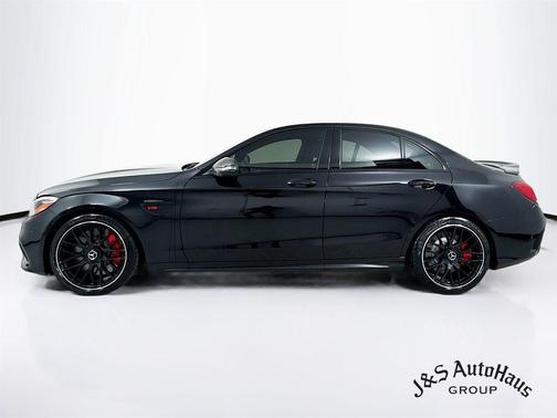Black 2021 Mercedes-Benz AMG C 63 S