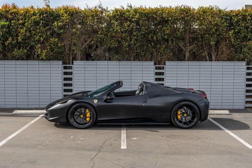 Black 2014 Ferrari 458 Spider Base