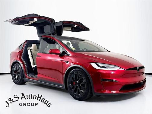 Red Multi 2023 Tesla Model X Plaid