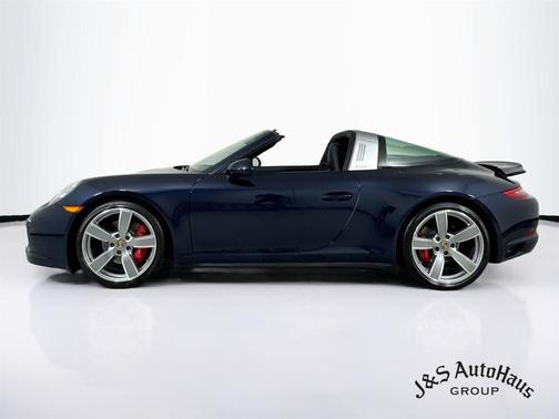 Blue 2019 Porsche 911 Targa 4S