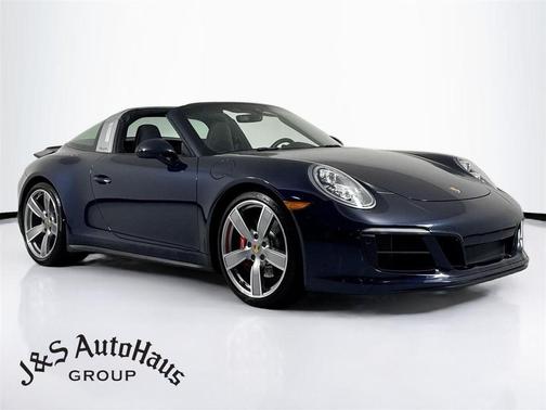 Blue 2019 Porsche 911 Targa 4S
