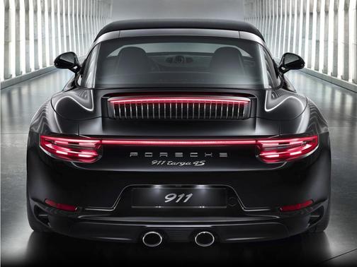 Blue 2019 Porsche 911 Targa 4S
