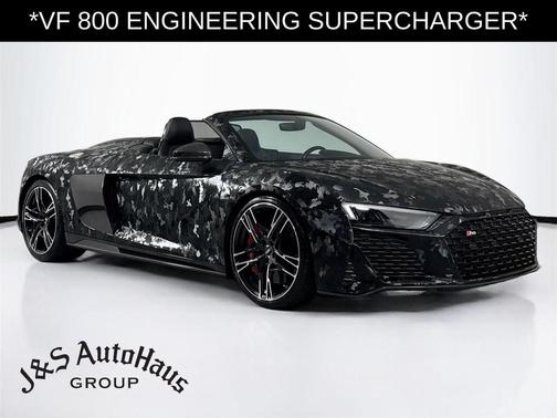 Mythos Black Metallic w/ Black Roof 2020 Audi R8 5.2 V10 performance
