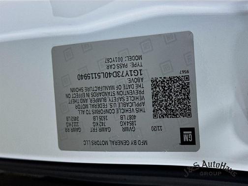 2020 Chevrolet Corvette Stingray w/2LT