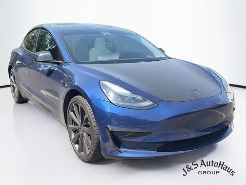 Blue 2023 Tesla Model 3 Base