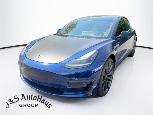 Blue 2023 Tesla Model 3 Base