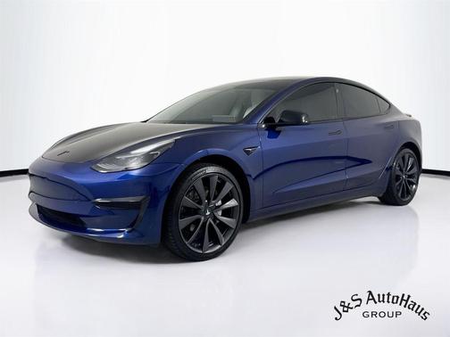 Blue 2023 Tesla Model 3 Base