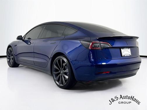 Blue 2023 Tesla Model 3 Base
