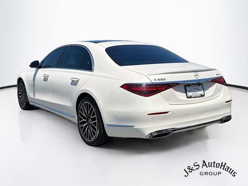 White 2022 Mercedes-Benz S-Class S 580 4MATIC