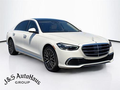 White 2022 Mercedes-Benz S-Class S 580 4MATIC
