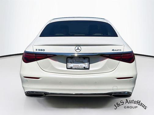 White 2022 Mercedes-Benz S-Class S 580 4MATIC