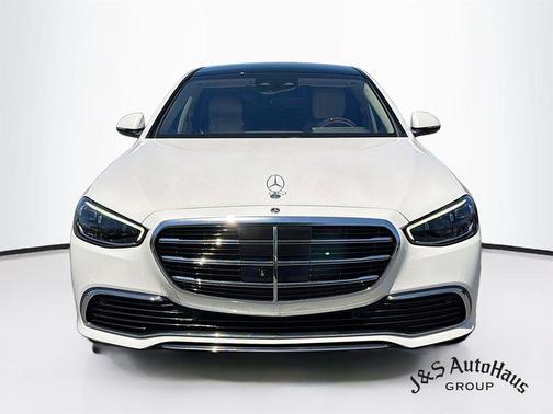 White 2022 Mercedes-Benz S-Class S 580 4MATIC