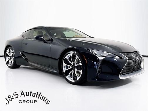 Gray 2018 Lexus LC 500 Base