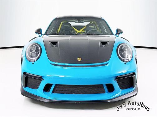 Blue 2019 Porsche 911 GT3 RS