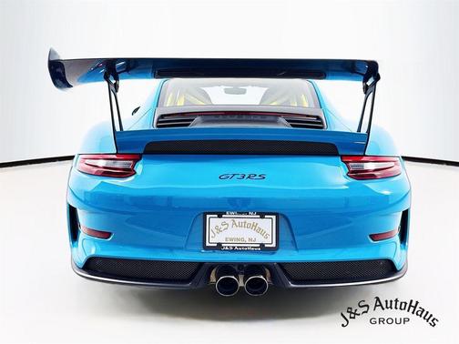 Blue 2019 Porsche 911 GT3 RS
