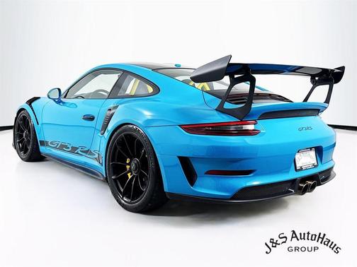 Blue 2019 Porsche 911 GT3 RS
