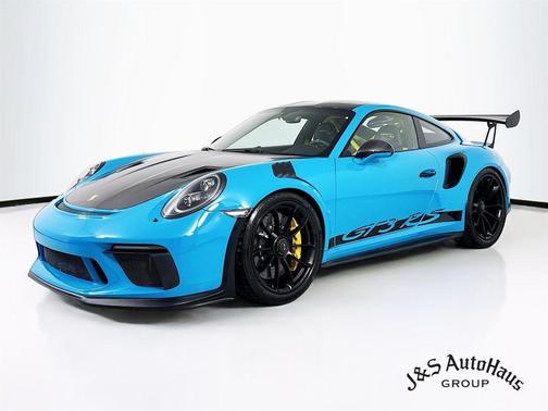 Blue 2019 Porsche 911 GT3 RS