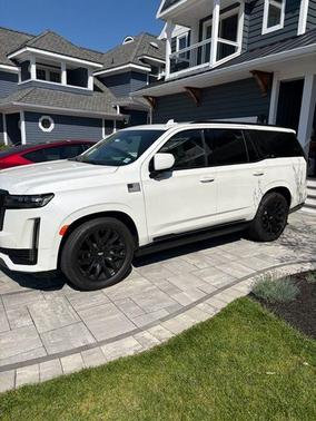 Crystal White Tri-Coat 2024 Cadillac Escalade Sport Platinum
