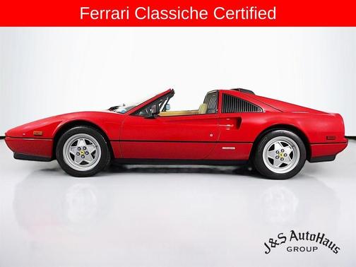 Red 1989 Ferrari 328 GTS