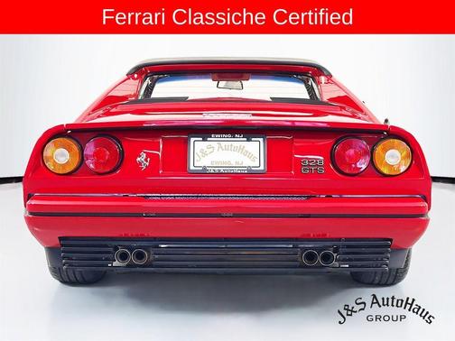 Red 1989 Ferrari 328 GTS