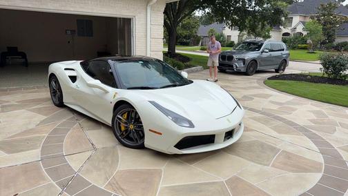 White 2016 Ferrari 488 GTB Base