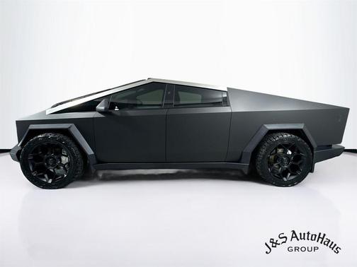 Silver 2024 Tesla Cybertruck Cyberbeast