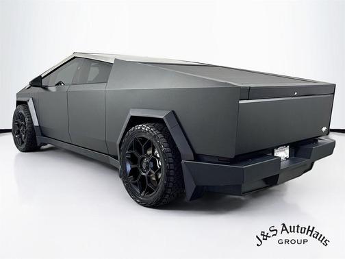 Silver 2024 Tesla Cybertruck Cyberbeast