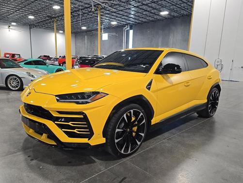 Yellow 2021 Lamborghini Urus