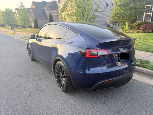 Blue 2020 Tesla Model Y Performance