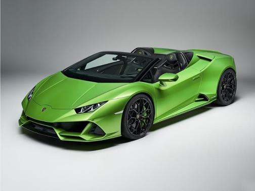 Blue 2022 Lamborghini Huracan EVO Base