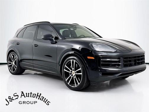 Black 2024 Porsche Cayenne Base