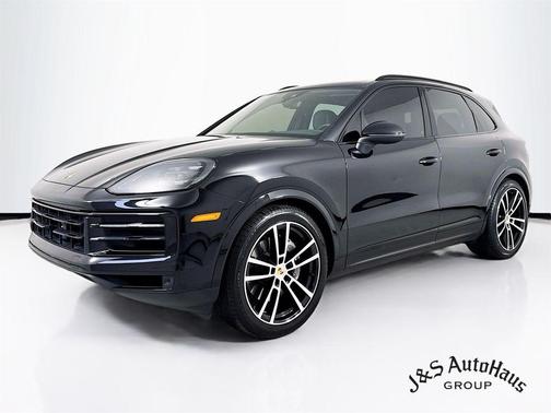 Black 2024 Porsche Cayenne Base