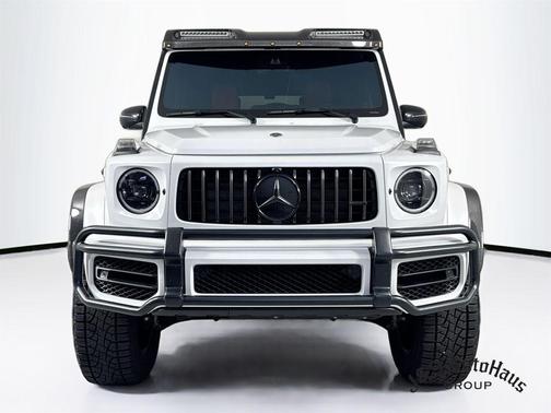 Moonlight White 2023 Mercedes-Benz AMG G 63 4x4 Squared