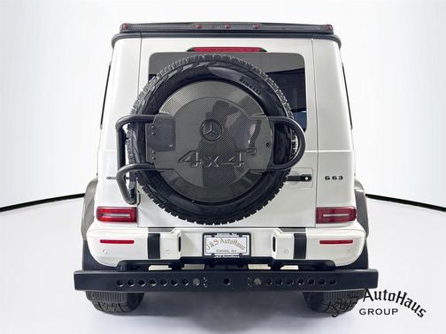 Moonlight White 2023 Mercedes-Benz AMG G 63 4x4 Squared