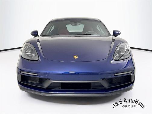 Gentian Blue Metallic 2021 Porsche 718 Cayman GTS 4.0