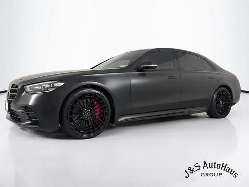 Black 2021 Mercedes-Benz S-Class S 580 4MATIC
