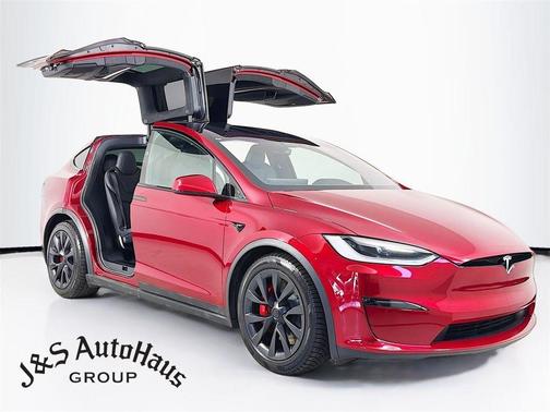 Red Multi 2023 Tesla Model X Plaid