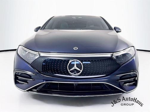 Blue 2024 Mercedes-Benz EQS 450+ Base