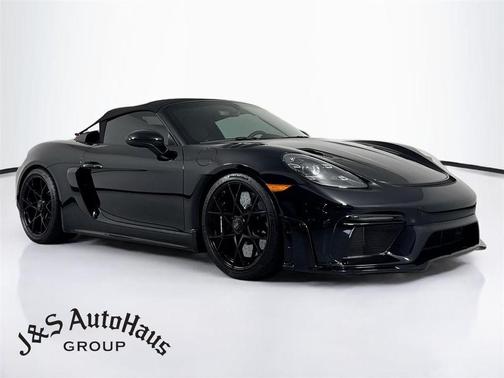 Maroon 2024 Porsche 718 Spyder RS