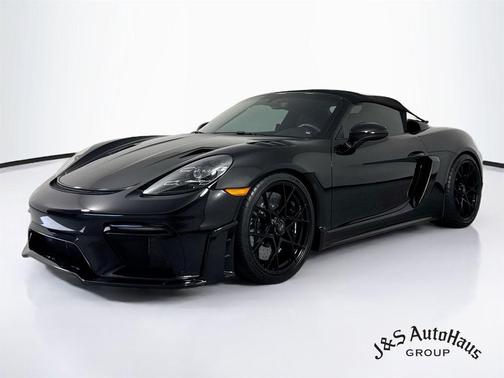 Maroon 2024 Porsche 718 Spyder RS