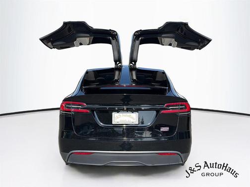 Black 2023 Tesla Model X Plaid